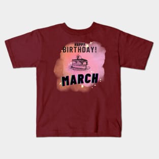 Birthday march #3 Kids T-Shirt